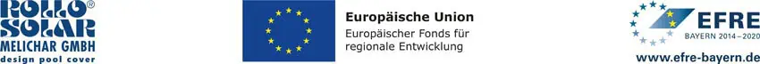 Hochwertiger Poolabdeckungsschutz aus langlebigen, premium Materialien, gefertigt in Deutschland für eine optimale Poolpflege und Sicherheit.