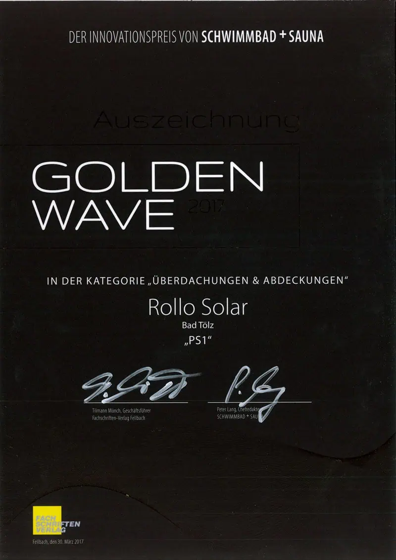 Hochwertiger Schwimmbad- und Saunadeckel aus deutscher Produktion, langlebige Materialien.